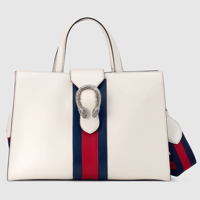 Gucci Dionysus Top Handle Bag 444167 DRW6N 9083 White